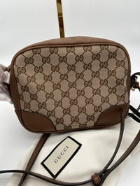 Image 2 of Gucci Bree GG Canvas Crossbody Bag Brown
