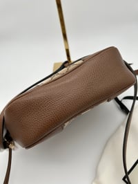 Image 8 of Gucci Bree GG Canvas Crossbody Bag Brown