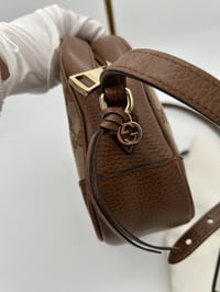 Image 10 of Gucci Bree GG Canvas Crossbody Bag Brown
