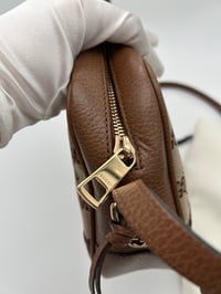 Image 11 of Gucci Bree GG Canvas Crossbody Bag Brown