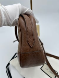 Image 9 of Gucci Bree GG Canvas Crossbody Bag Brown