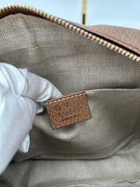 Image 15 of Gucci Bree GG Canvas Crossbody Bag Brown