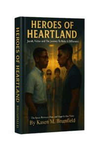 Image 2 of HEROS OF HEARTLAND: JACOB, VICTOR AND THE JOURNEY TO MAKE A DIFFERENCE *PRE-ORDER*