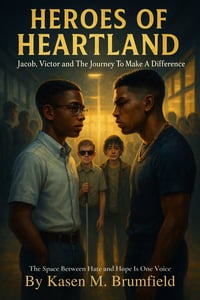 Image 3 of HEROS OF HEARTLAND: JACOB, VICTOR AND THE JOURNEY TO MAKE A DIFFERENCE *PRE-ORDER*