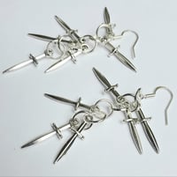 Image 4 of Cloud Of Daggers Earrings