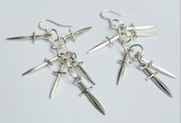 Image 5 of Cloud Of Daggers Earrings