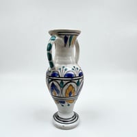 Image 3 of Vase en céramique méditerranéen amphore vintage peint à la main - vase berbère 