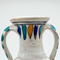 Image 7 of Vase en céramique méditerranéen amphore vintage peint à la main - vase berbère 