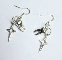 Image 2 of Little TOOTH Faerie Earrings