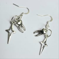 Image 5 of Little TOOTH Faerie Earrings