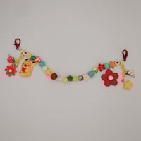 Image 1 of Pikachu Apple Mask Chain