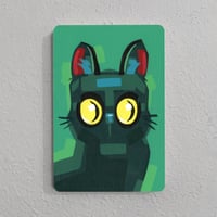 Image 2 of Cat Animation - Original Paintings, 4" x 6" Each