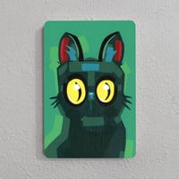 Image 3 of Cat Animation - Original Paintings, 4" x 6" Each 