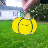 Lil' Pumpkin Suncatcher