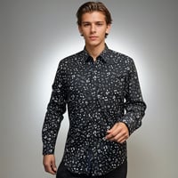 Camisa música negra