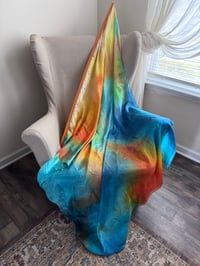 Image 1 of READY TO SHIP! "Amazing God" XLarge Long Silk Flags