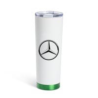 24 oz Slim Jim Tumbler - White