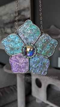 Image 3 of Gem Flower - Pastel Dichroic