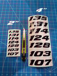 Image 2 of Cubic inches Numbers