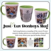 Image 2 of Just Luv Donkeys Mug