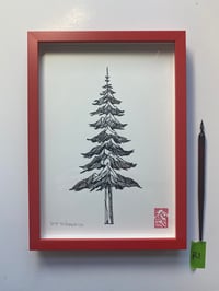 Image 1 of Framed A4 ink original 1