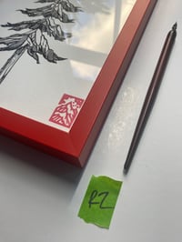 Image 2 of Framed A4 ink original 2