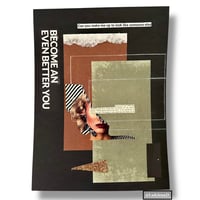 Image 1 of A Plight of Social Media - OOAK Collage - Paper Collage - Collage and Pencil - Original Art 