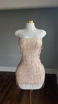 Image 2 of Estrella sequin mini dress