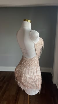 Image 4 of Estrella sequin mini dress