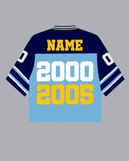 Image of Murphy Blue oversized jersey