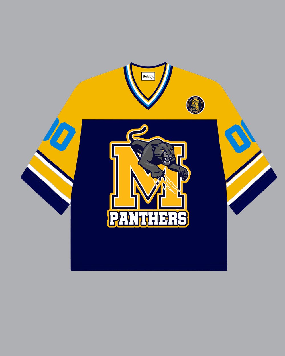 Image of Murphy Blue & Yellow Oversized Jersey
