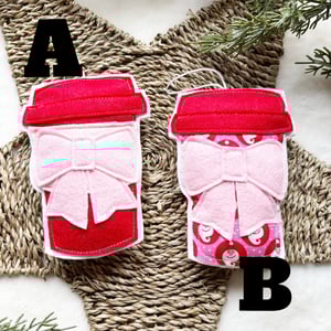 Image of Christmas Coffee Cup Decorations