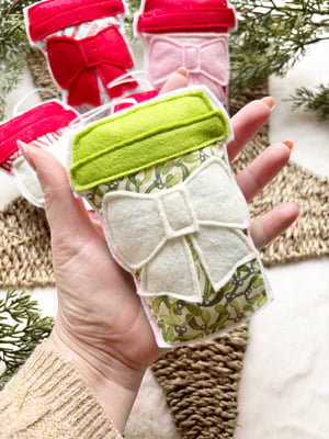 Image of Christmas Coffee Cup Decorations