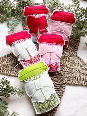 Image of Christmas Coffee Cup Decorations