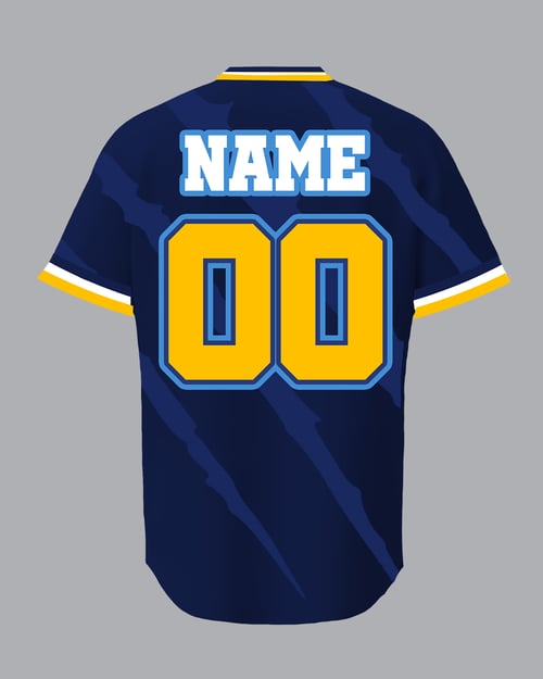 Image of Murphy Blue Stripe Pullover Jersey