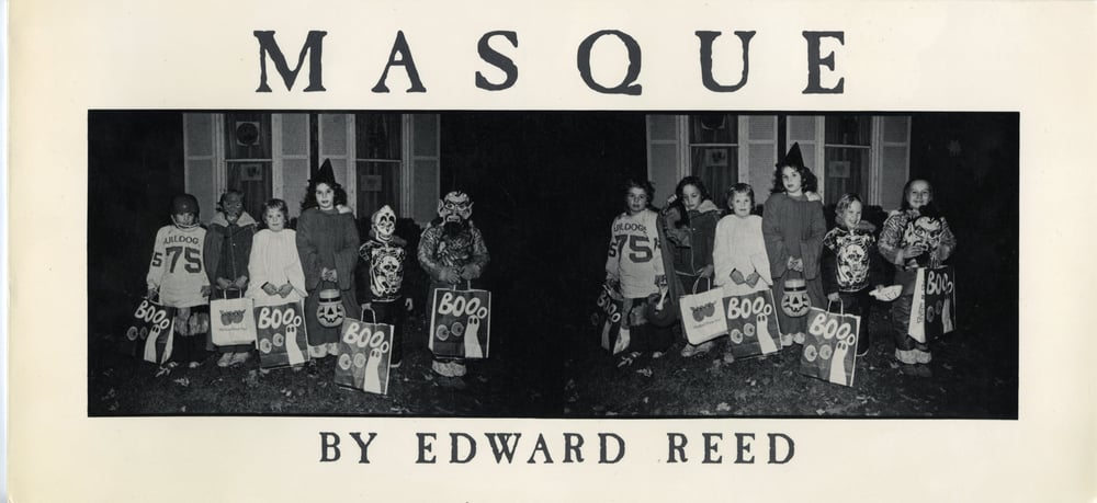 MASQUE: Photographs of Halloween by Edward Reed (1981)