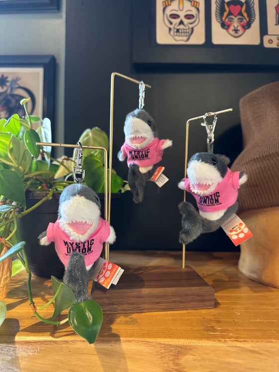 Image of Mystic Union - Shark Plush Keychain