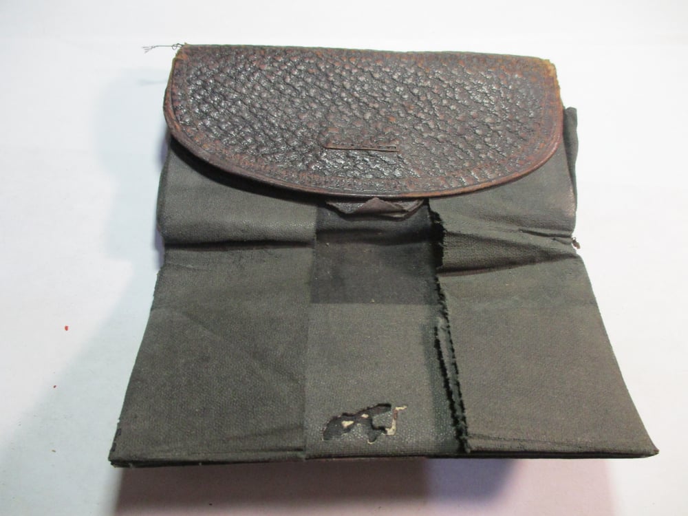 #179-CIVIL WAR SALE: ORIGINAL WALLET FROM THE CIVIL WAR ERA OFFERED IN THIS SALE