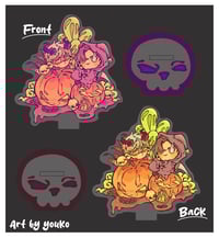 Image 3 of Halloween Ivantill acrylics 