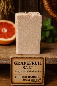 Image 2 of Pink Grapefruit Salt Bar 