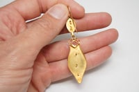 Image 11 of RARE 18k Rose Gold Georgian Era Italian Fabricated Earrings and Pendant, Brooch Set in Original Box