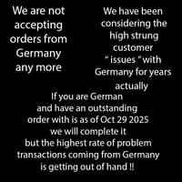NO SHIPPING TO GERMANY