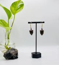 Image 1 of Handmade Polymer Clay Acorn Earrings