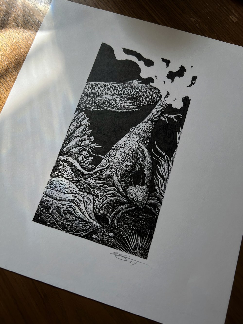 Image of Blood of Gods - Original Art