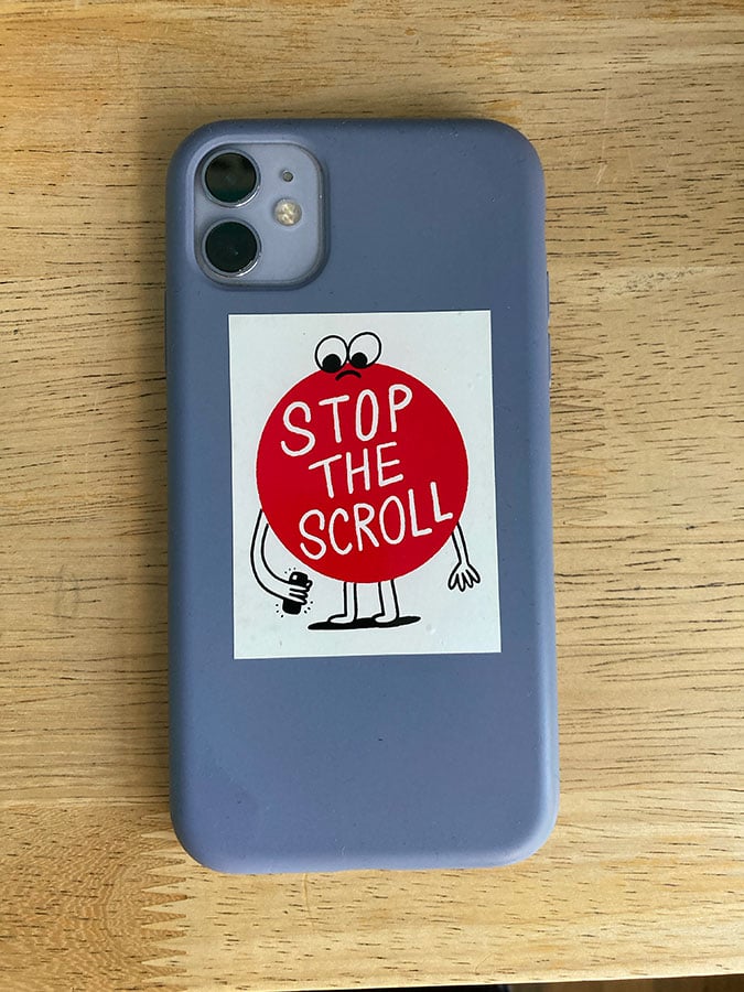 STICKERS (3) STOP THE SCROLL Image 3