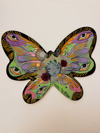 Image 1 of Vania original on buttery wood 