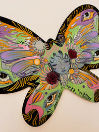 Image 3 of Vania original on buttery wood 