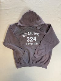 Image 1 of 324 Hoodie Washed Purple