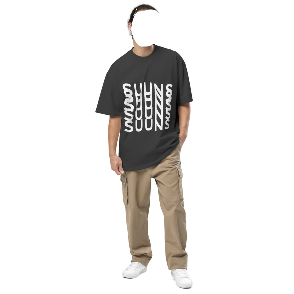 Image of OVERSIZED FADED BLACK OG LOGO