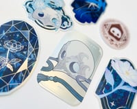 Image 1 of ffxiv assorted vinyl stickers